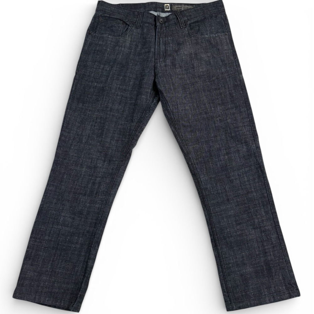 Marc Ecko Cut and Sew Dark Blue Men's Straight Jeans Slim Fit W36 L30
